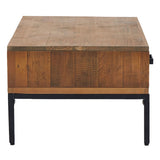 Coffee Table 90x50x35 cm Solid Pinewood - 45-Degree Angle