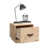 Bedside Cabinets 2 pcs 40x34x35 cm Solid Wood Pine - Top-Down View