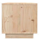 Bedside Cabinets 2 pcs 40x34x35 cm Solid Wood Pine - Close-Up Angle