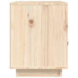 Bedside Cabinets 2 pcs 40x34x45 cm Solid Wood Pine - Low Angle