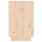 Bedside Cabinets 2 pcs 40x34x55 cm Solid Wood Pine
