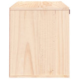 Wall Cabinet 60x30x35 cm Solid Wood Pine