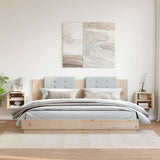 Wall Cabinets 2 pcs 31.5x30x30 cm Solid Wood Pine - Side View