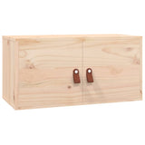 Wall Cabinet 60x30x30 cm Solid Wood Pine - Front View