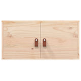 Wall Cabinets 2 pcs 60x30x30 cm Solid Wood Pine - 45-Degree Angle