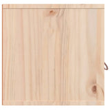 Wall Cabinets 2 pcs 80x30x30 cm Solid Wood Pine - Close-Up Angle