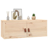 Wall Cabinets 2 pcs 80x30x30 cm Solid Wood Pine - Extra Image