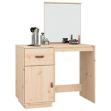 Dressing Table 95x50x134 cm Solid Wood Pine - Top-Down View