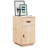 Desk Cabinet 40x50x75 cm Solid Wood Pine - Top-Down View