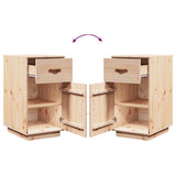 Desk Cabinet 40x50x75 cm Solid Wood Pine - Extra Image