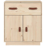 Sideboard 65.5x40x75 cm Solid Wood Pine - Side View