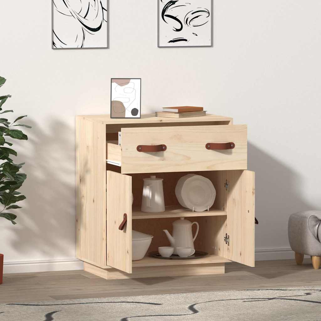 Sideboard 65.5x40x75 cm Solid Wood Pine