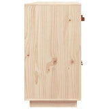 Sideboard 98.5x40x75 cm Solid Wood Pine - Low Angle