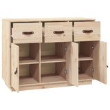 Sideboard 100x40x75 cm Solid Wood Pine - 45-Degree Angle