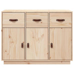 Sideboard 100x40x75 cm Solid Wood Pine