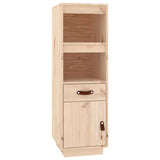Highboard 34x40x108.5 cm Solid Wood Pine - Front View