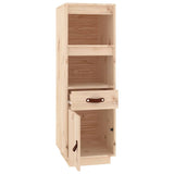 Highboard 34x40x108.5 cm Solid Wood Pine - Rear View