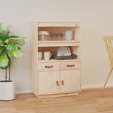 Highboard 67x40x108.5 cm Solid Wood Pine