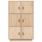 Highboard 67x40x108.5 cm Solid Wood Pine