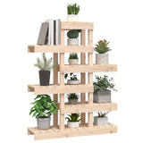 Plant Stand 85x25x109.5 cm Solid Wood Pine - Top-Down View