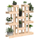 Plant Stand 104.5x25x109.5 cm Solid Wood Pine - Top-Down View