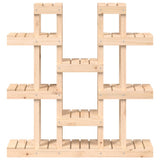 Plant Stand 104.5x25x109.5 cm Solid Wood Pine - 45-Degree Angle