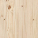 Plant Stand 104.5x25x109.5 cm Solid Wood Pine - Close-Up Angle