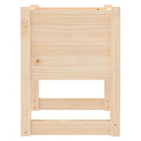 Planters 2 pcs 40x40x52.5 cm Solid Wood Pine