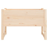 Planter 78x40x52 cm Solid Wood Pine - Top-Down View