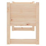 Planter 78x40x52 cm Solid Wood Pine - 45-Degree Angle