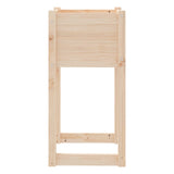Planter 40x40x81 cm Solid Wood Pine - 45-Degree Angle