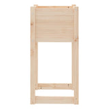 Planters 2 pcs 40x40x81 cm Solid Wood Pine