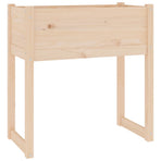Planter 78x40x81 cm Solid Wood Pine