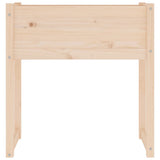 Planter 78x40x81 cm Solid Wood Pine
