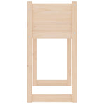 Planter 78x40x81 cm Solid Wood Pine