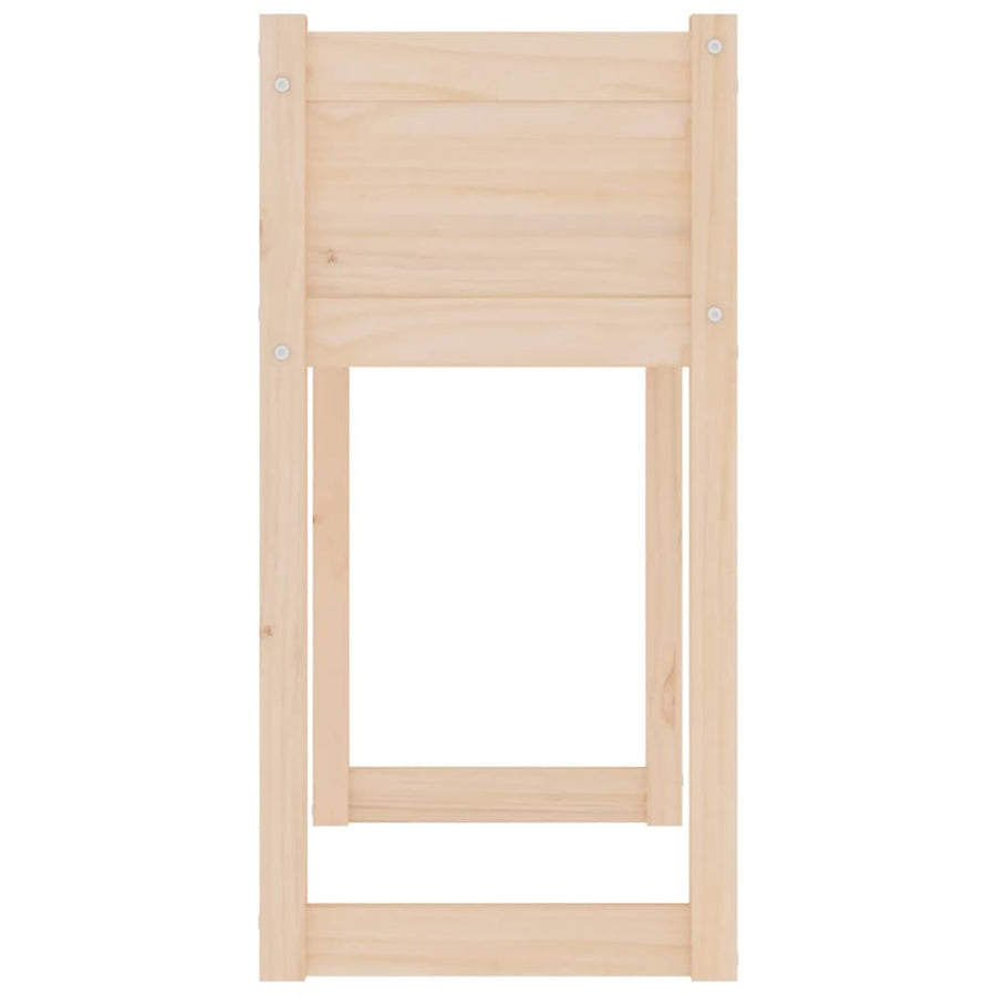 Planter 78x40x81 cm Solid Wood Pine