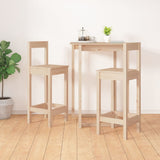 Bar Chairs 2 pcs 40x41.5x112 cm Solid Wood Pine