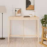Bar Table 140x80x110 cm Solid Wood Pine