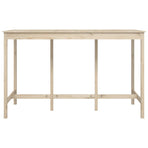 Bar Table 180x80x110 cm Solid Wood Pine
