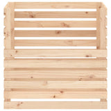 Composter 80x80x78 cm Solid Wood Pine