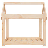 Dog Bed 71x55x70 cm Solid Wood Pine - 45-Degree Angle