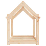 Dog Bed 71x55x70 cm Solid Wood Pine