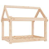 Dog Bed 81x60x70 cm Solid Wood Pine - Front View