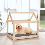 Dog Bed 81x60x70 cm Solid Wood Pine