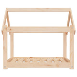Dog Bed 81x60x70 cm Solid Wood Pine - 45-Degree Angle