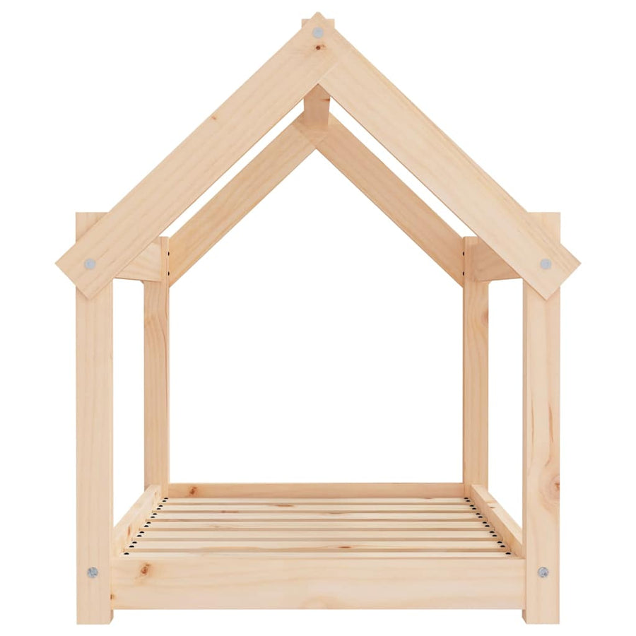 Dog Bed 81x60x70 cm Solid Wood Pine