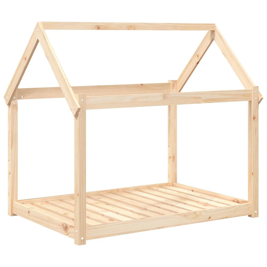 Dog Bed 111x80x100 cm Solid Wood Pine