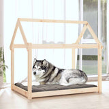 Dog Bed 111x80x100 cm Solid Wood Pine