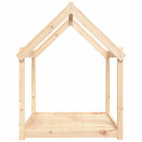 Dog Bed 111x80x100 cm Solid Wood Pine - Rear View