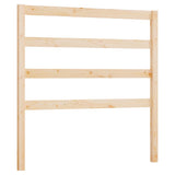 Bed Headboard 95 cm Solid Wood Pine - Front View